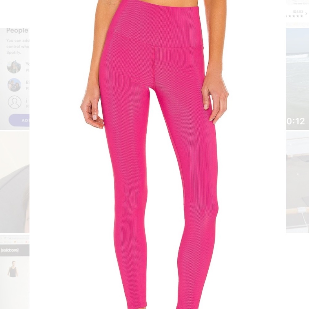 Beach Riot Ayla Leggings hot link size small